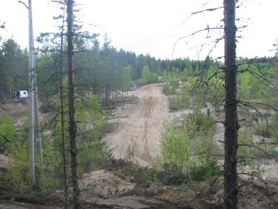 Radan puoliv�lin suora